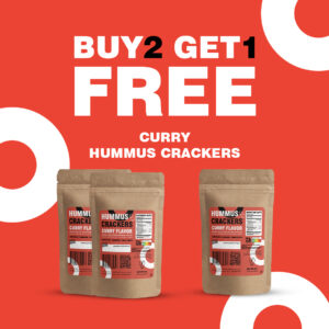 curry flavor hummus crackers offer buy two get one